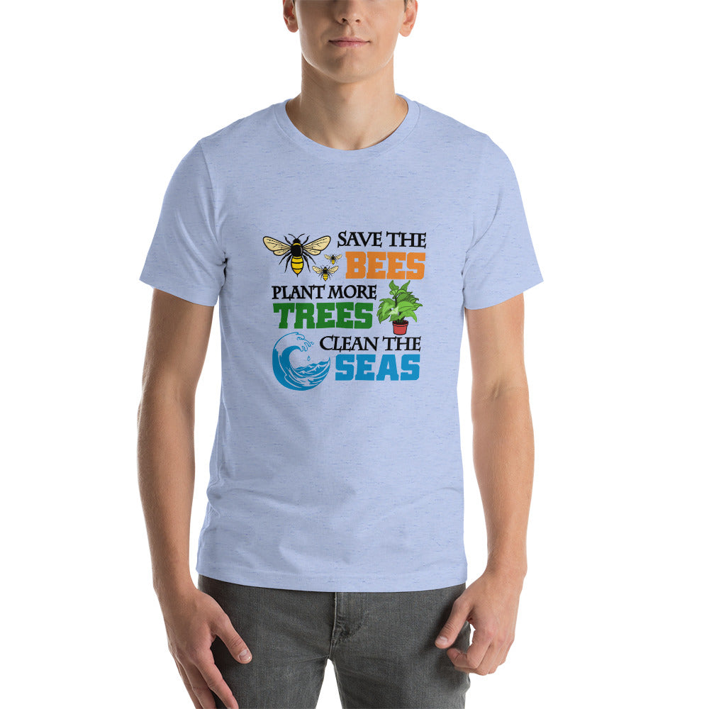 SAVE THE BEES - Short-Sleeve Unisex T-Shirt