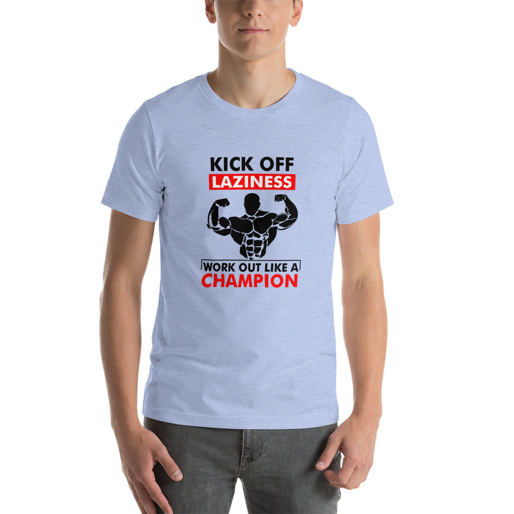 KICK OFF LAZINESS - Unisex t-shirt