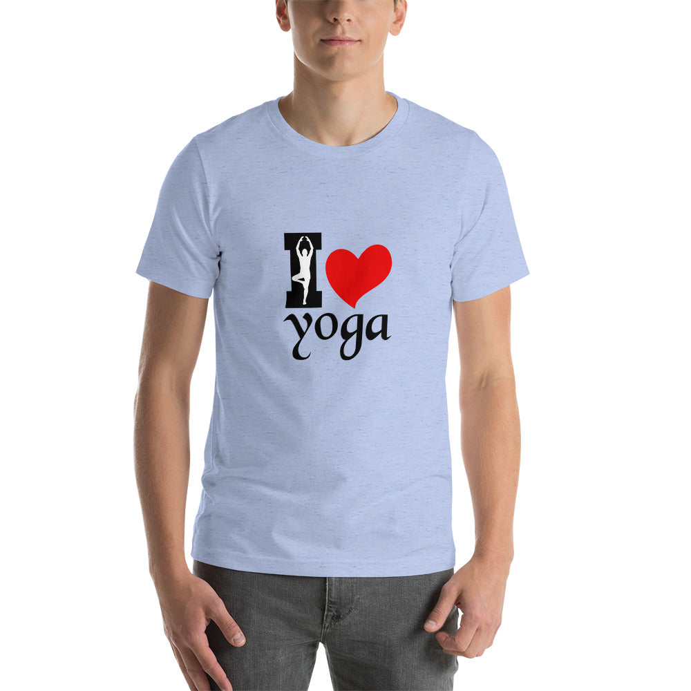 I LOVE YOGA - Unisex t-shirt