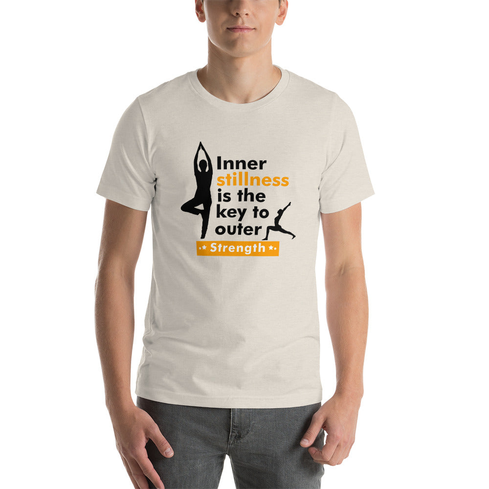 INNER STILLNESS IS THE KEY - Short-Sleeve Unisex T-Shirt