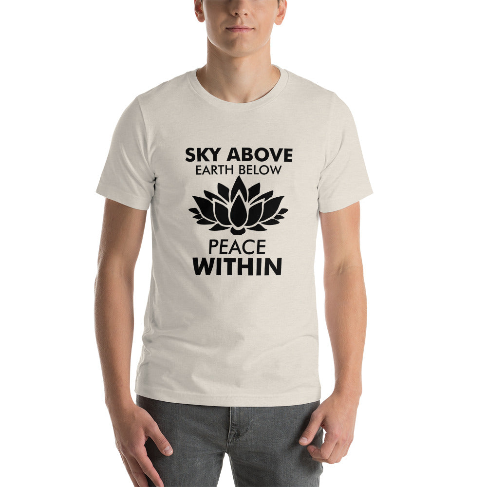 SKY ABOVE EARTH BELOW - Unisex t-shirt