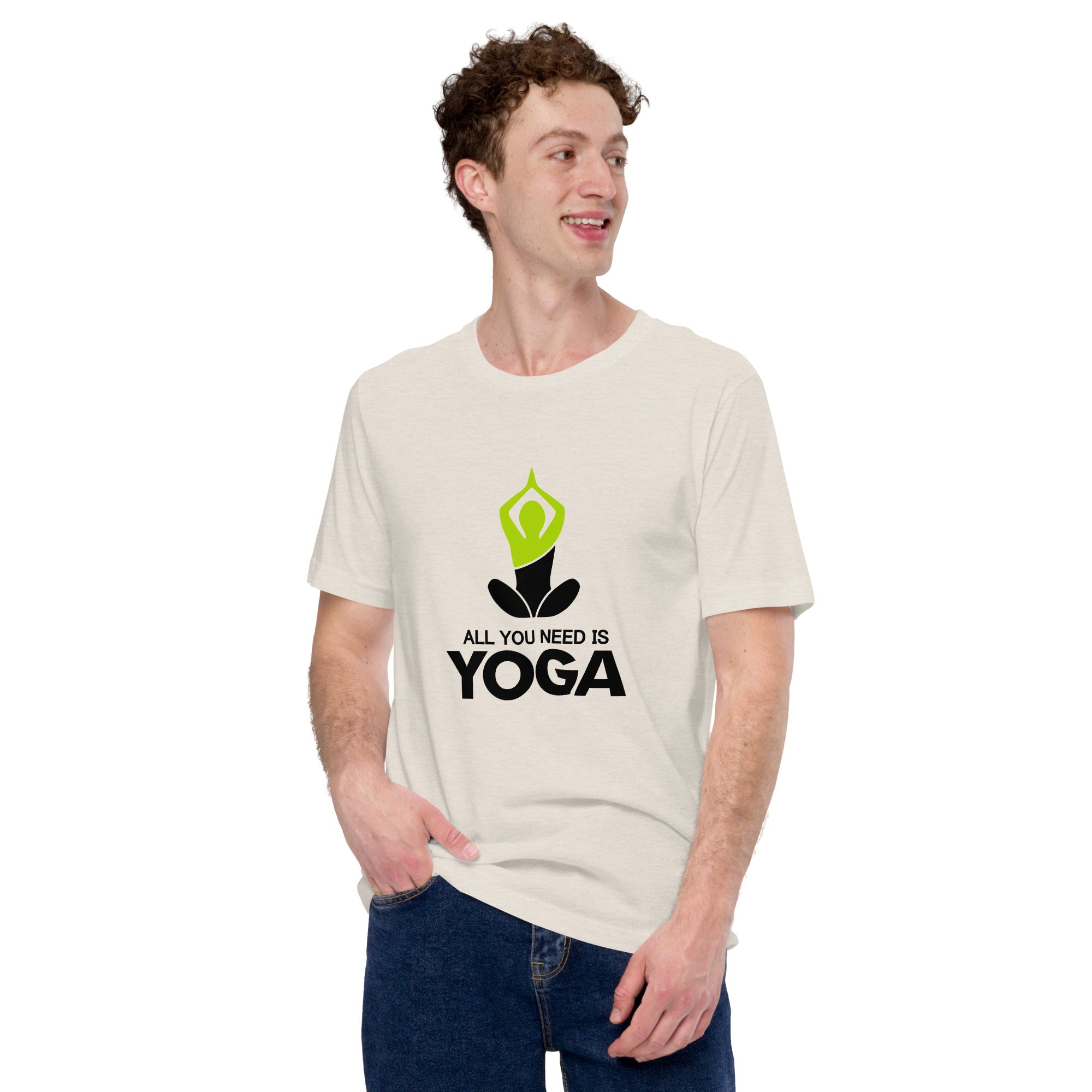 ALL YOU NEED IS YOGA - Unisex t-shirt