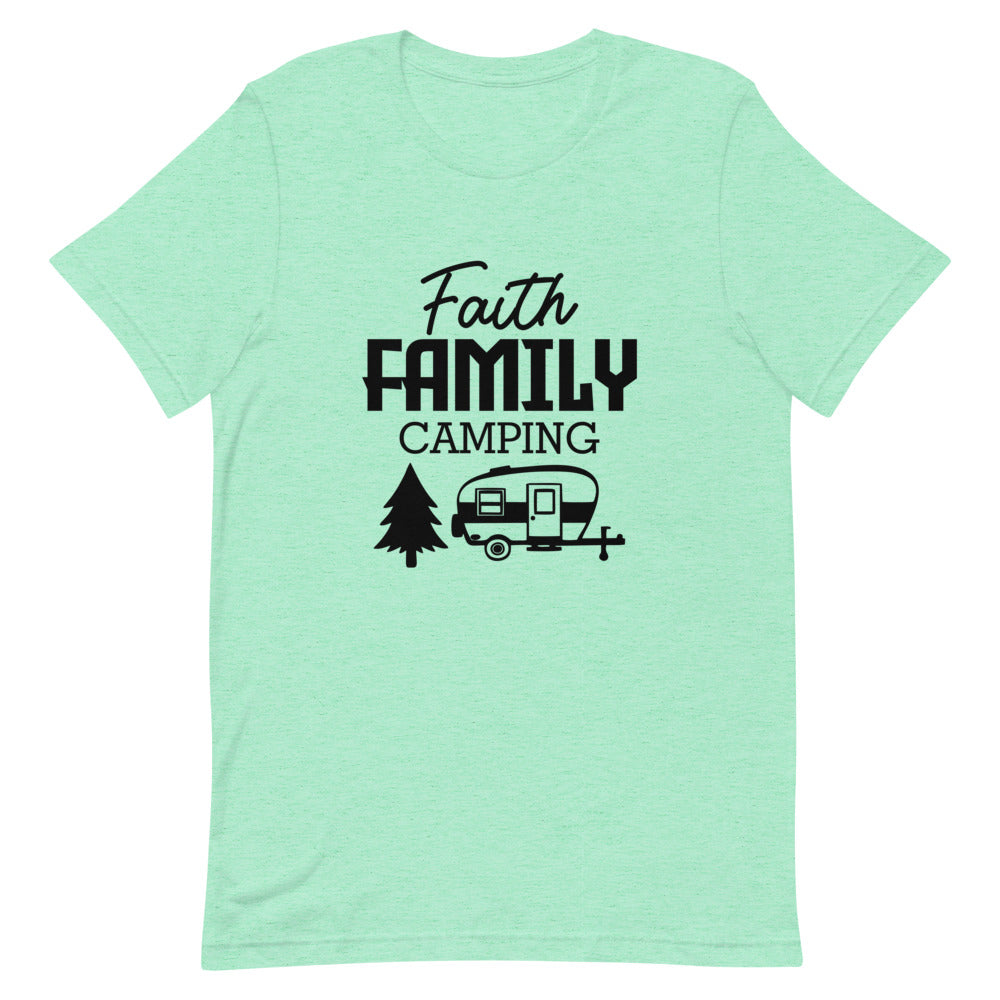 Family Camping- Unisex Short-Sleeve T-Shirt