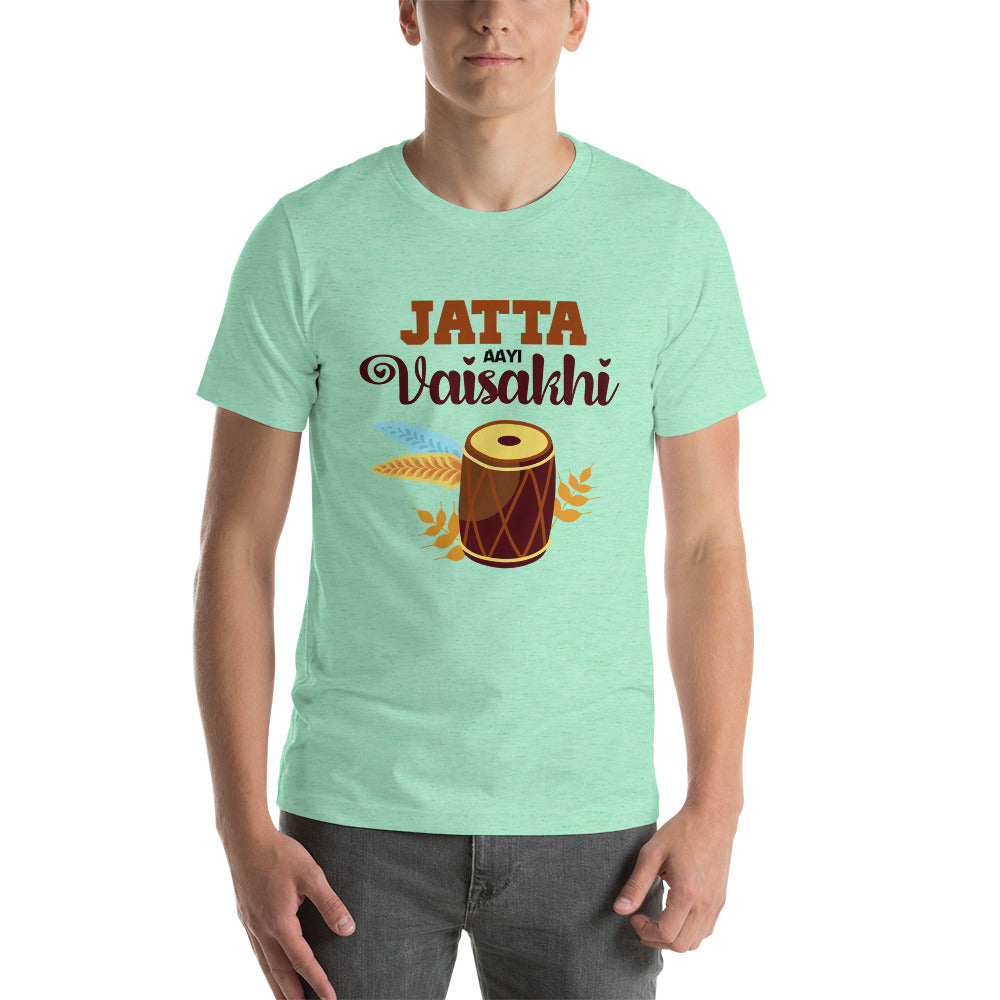 JATTA AAYI VAISAKHI - Short-Sleeve Unisex T-Shirt