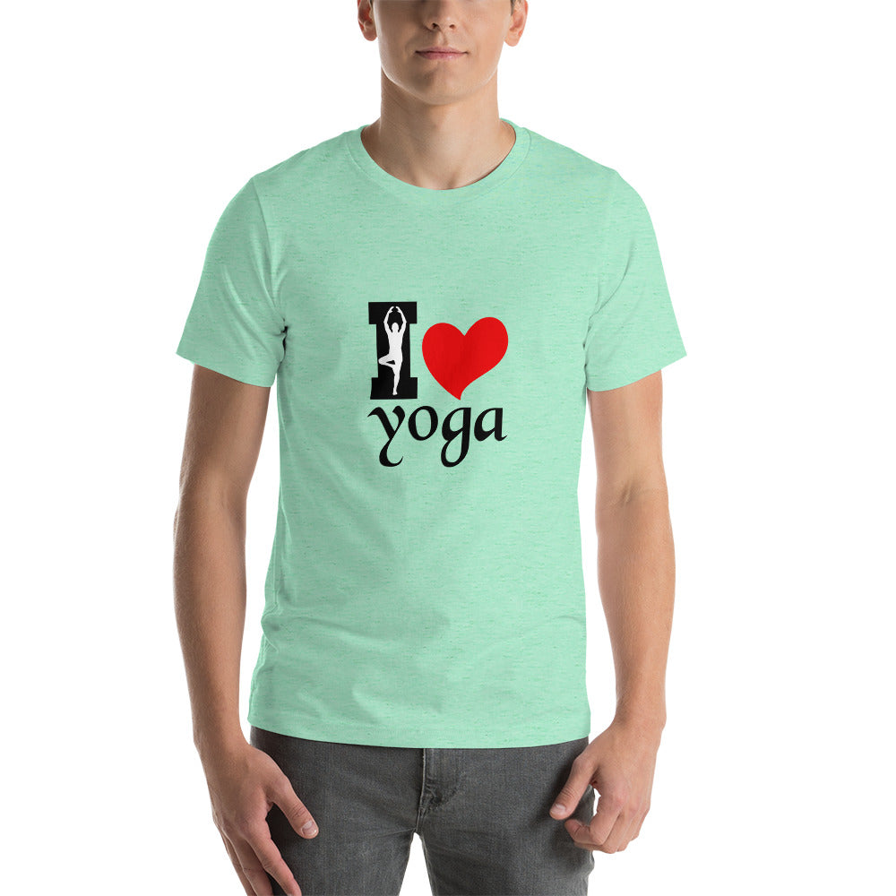 I LOVE YOGA - Unisex t-shirt