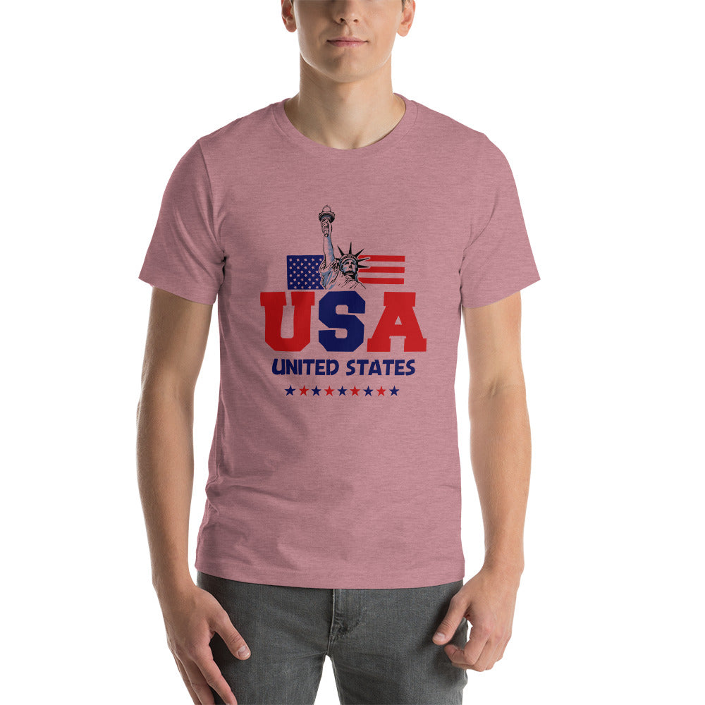 UNITED STATES OF AMERICA - Unisex Short-Sleeve T-Shirt