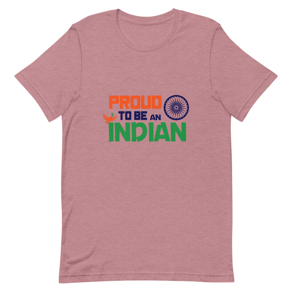 PROUD TO BE AN INDIAN - Unisex Short-Sleeve T-Shirt
