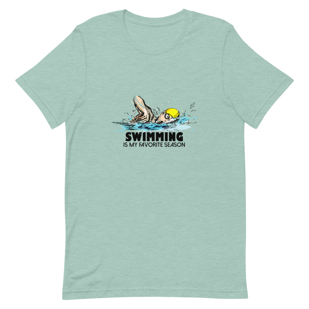 Swimming- Unisex Short-Sleeve T-Shirt