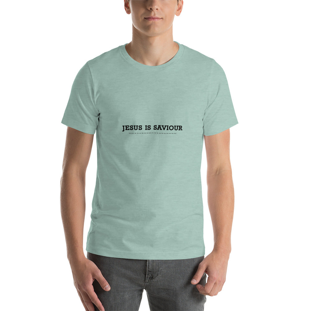 JESUS IS SAVIOUR - Short-sleeve unisex t-shirt