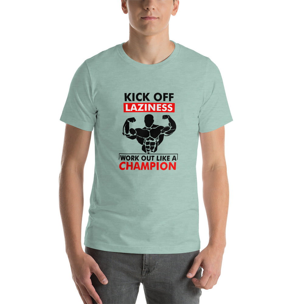 KICK OFF LAZINESS - Unisex t-shirt