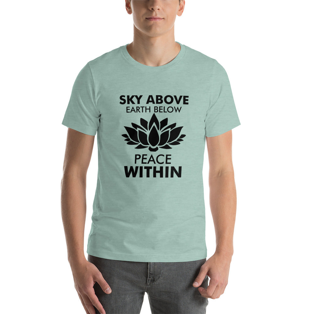 SKY ABOVE EARTH BELOW - Unisex t-shirt