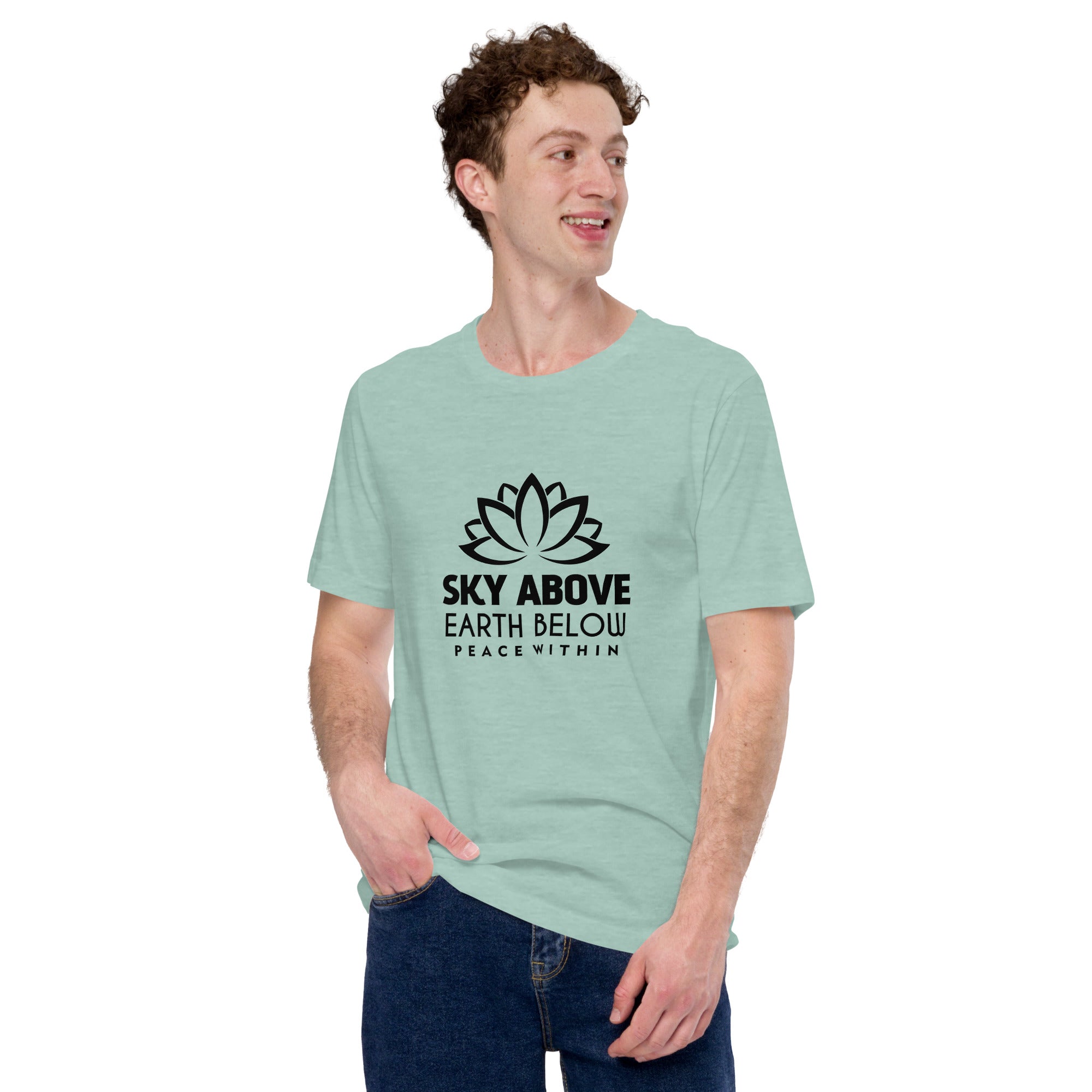 SKY ABOVE EARTH BELOW - Unisex t-shirt