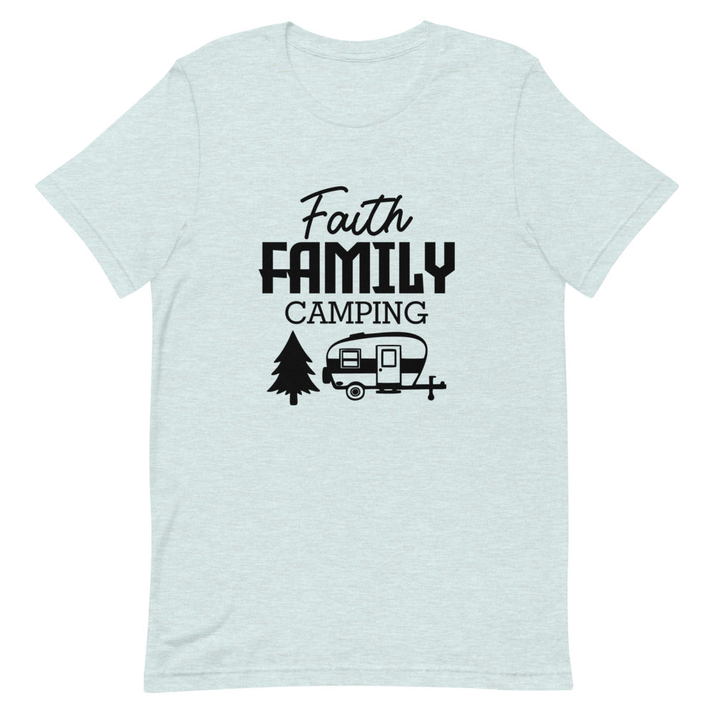 Family Camping- Unisex Short-Sleeve T-Shirt