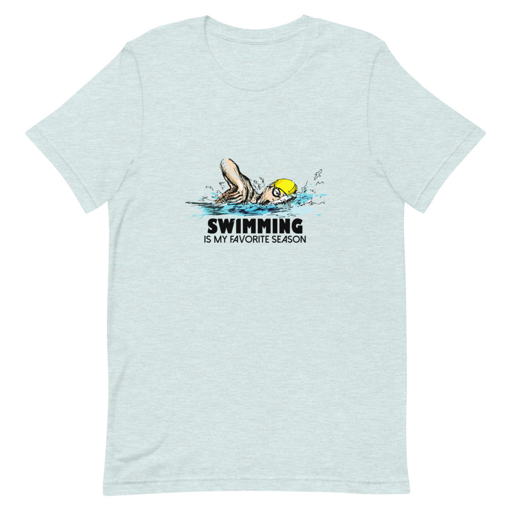 Swimming- Unisex Short-Sleeve T-Shirt