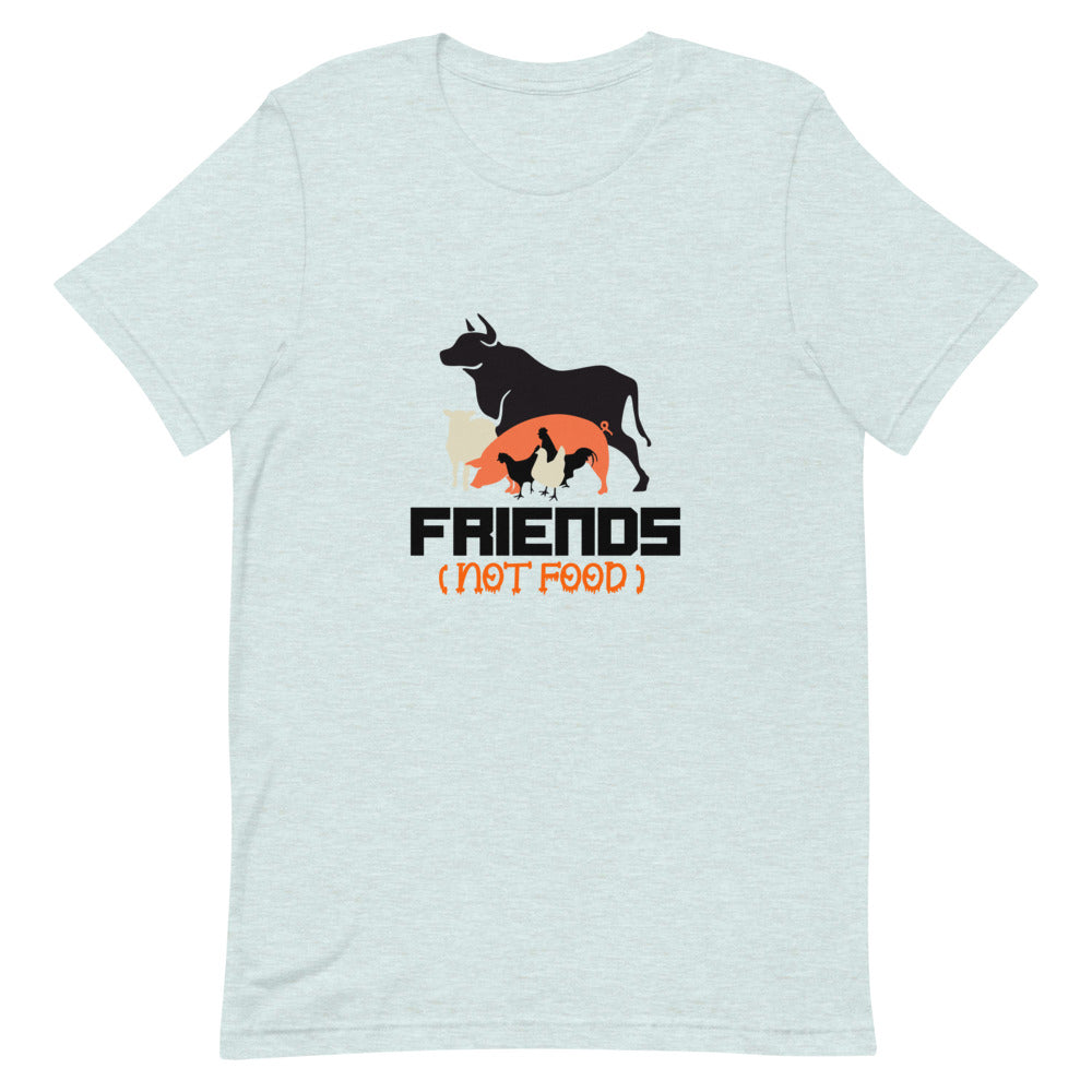 FRIENDS NOT FOOD - Unisex Short-Sleeve T-Shirt