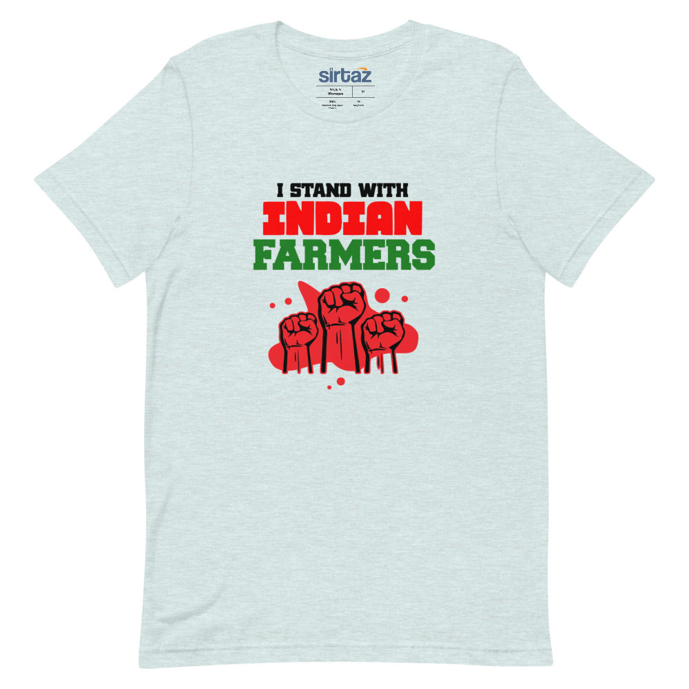 I STAND WITH INDIAN FARMERS - Unisex Short-Sleeve T-Shirt