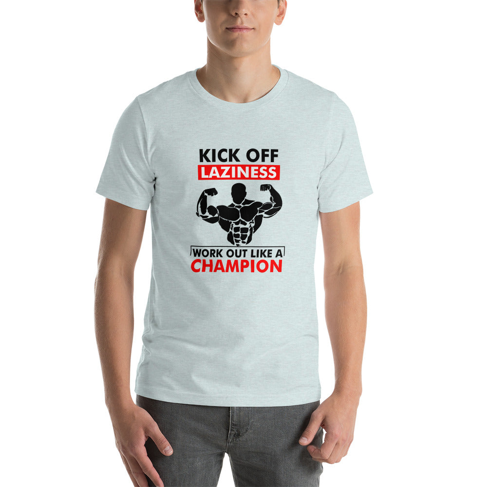 KICK OFF LAZINESS - Unisex t-shirt