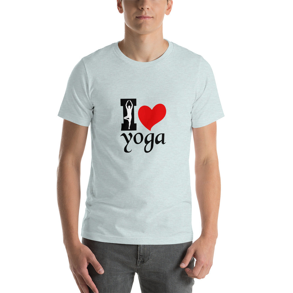 I LOVE YOGA - Unisex t-shirt