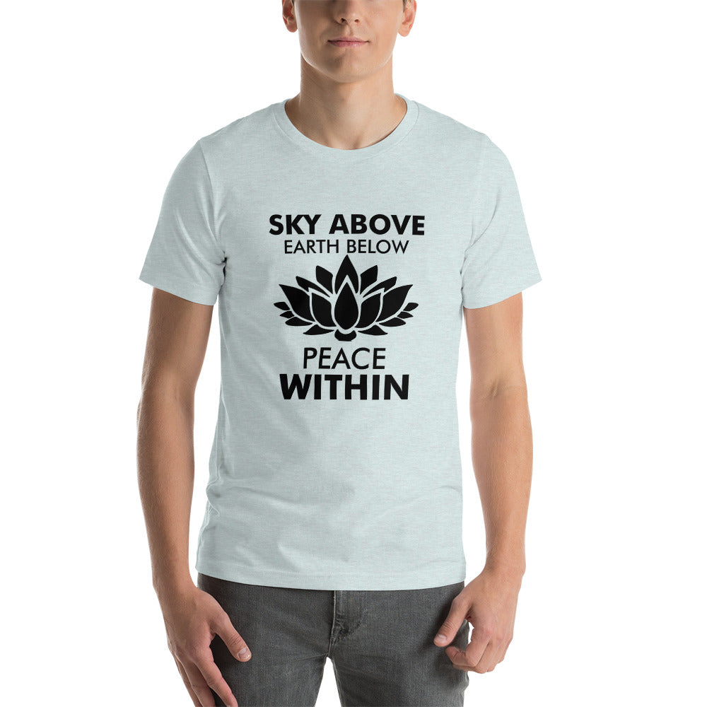 SKY ABOVE EARTH BELOW - Unisex t-shirt