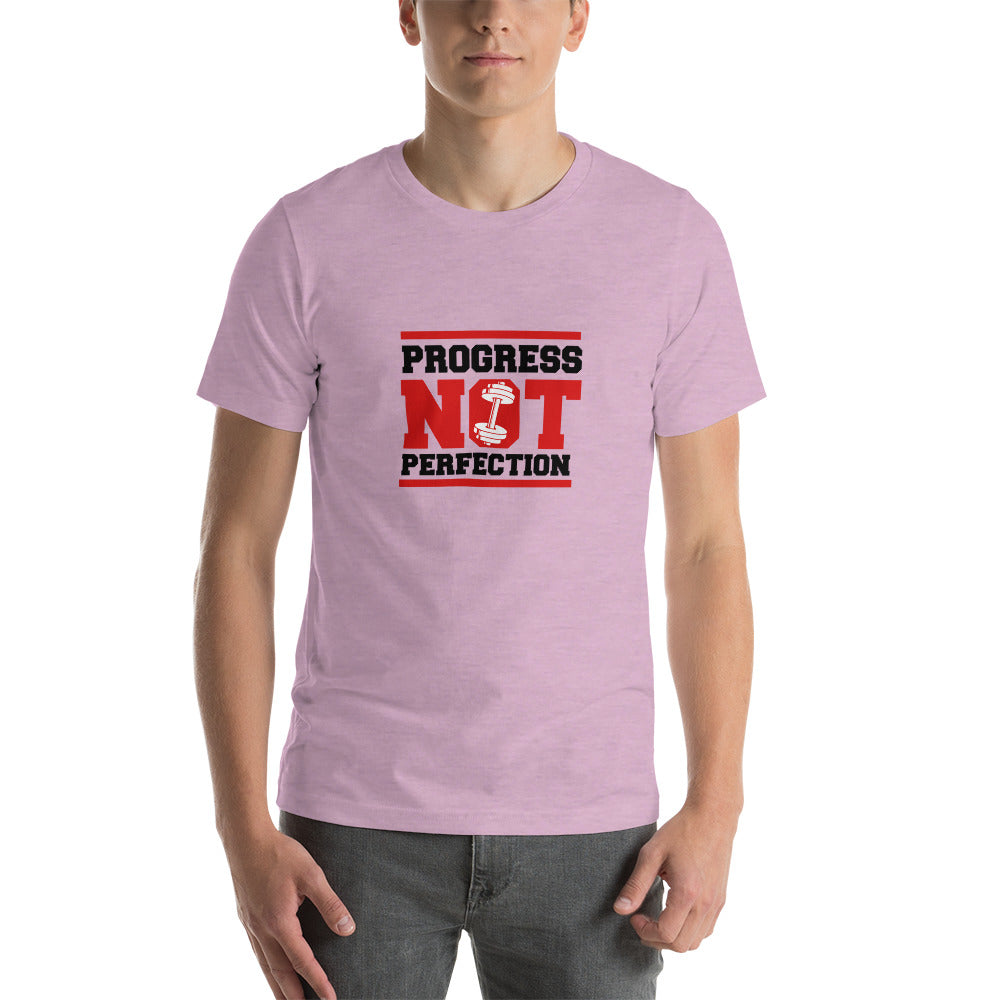 PROGRESS NOT PERFECTION - Unisex t-shirt
