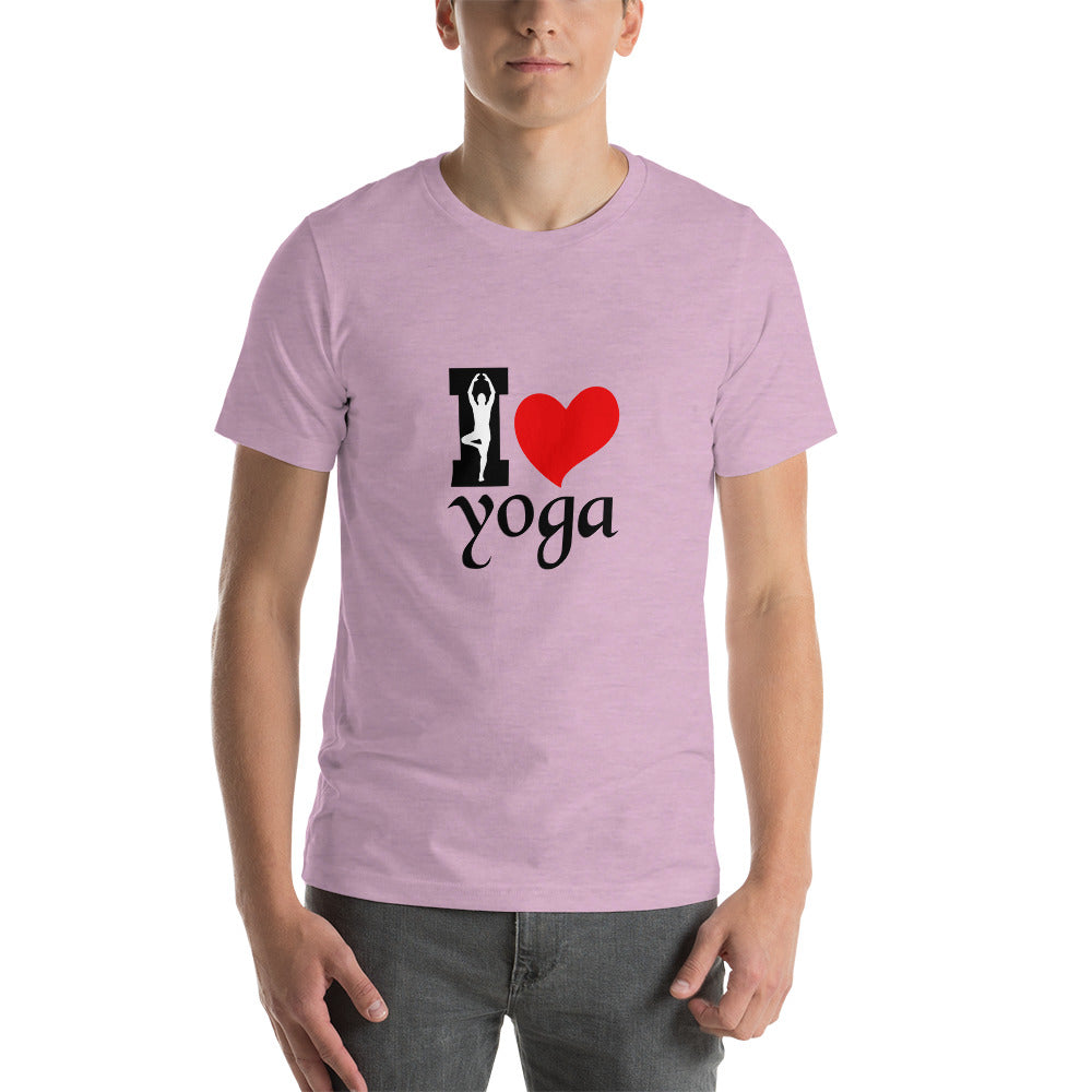 I LOVE YOGA - Unisex t-shirt