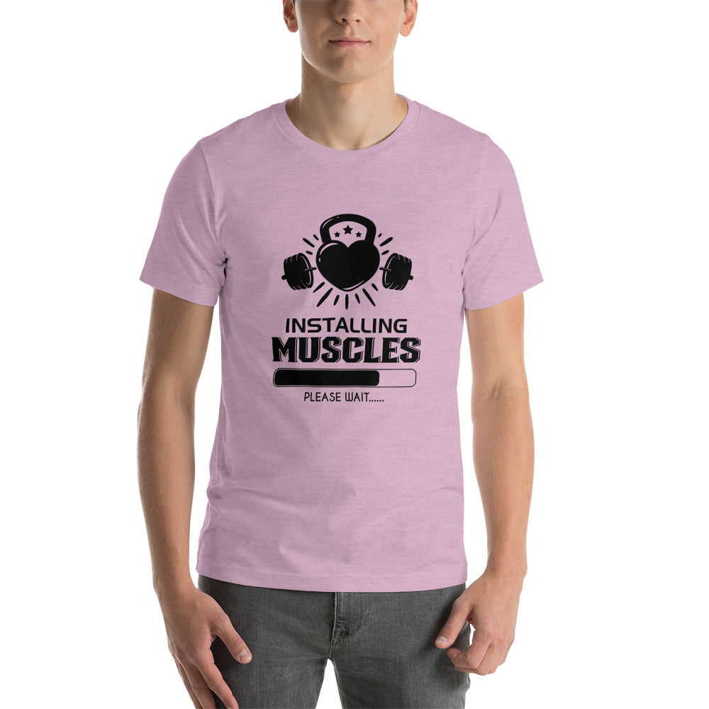 INSTALLING MUSCLES - Unisex t-shirt