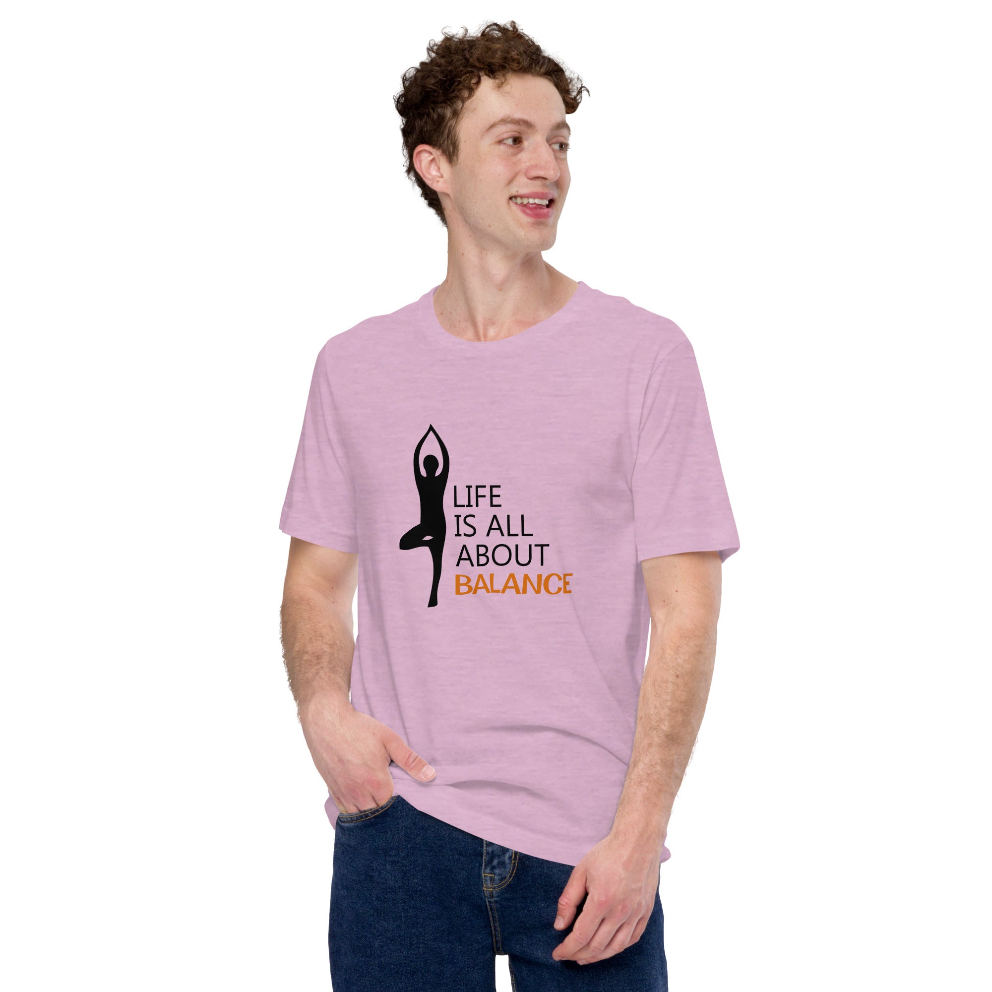 LIFE IS ALL ABOUT BALANCE - Unisex t-shirt