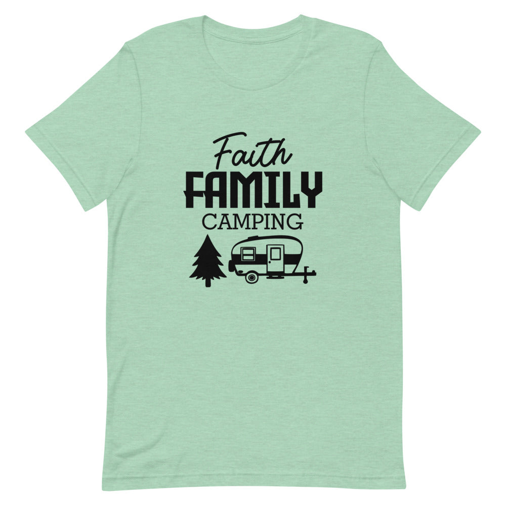 Family Camping- Unisex Short-Sleeve T-Shirt