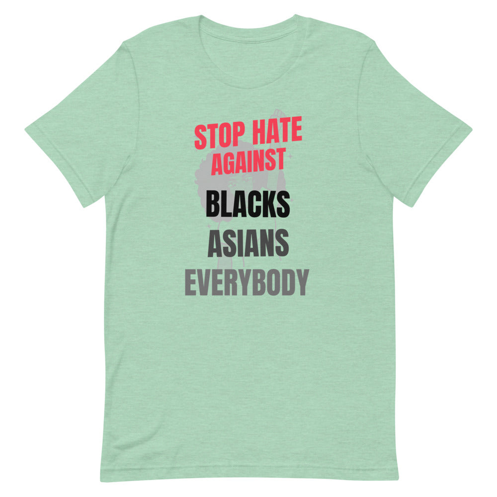 STOP HATE AGAINST EVERYBODY - Unisex Short-Sleeve T-Shirt