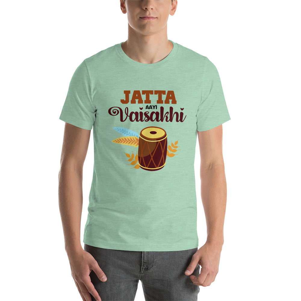 JATTA AAYI VAISAKHI - Short-Sleeve Unisex T-Shirt