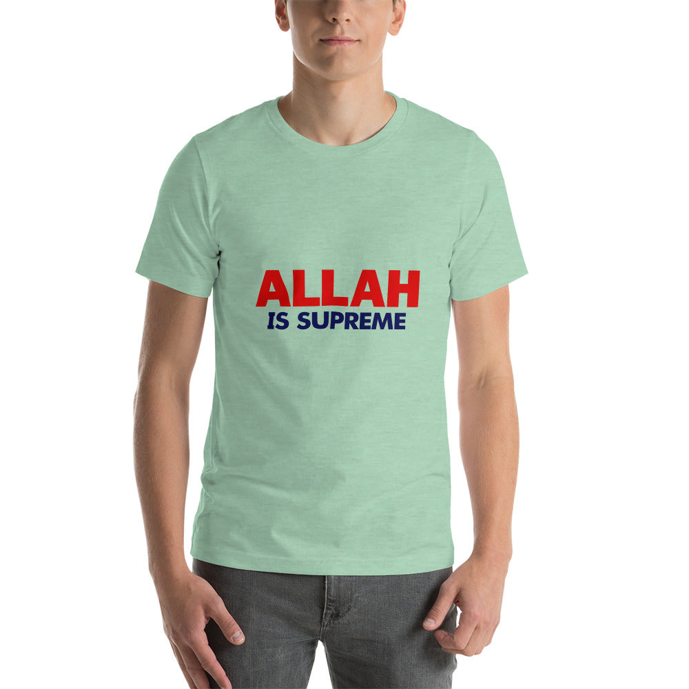 ALLAH IS SUPREME - Short-sleeve unisex t-shirt