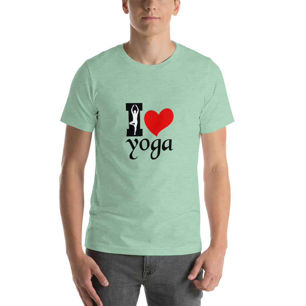 I LOVE YOGA - Unisex t-shirt
