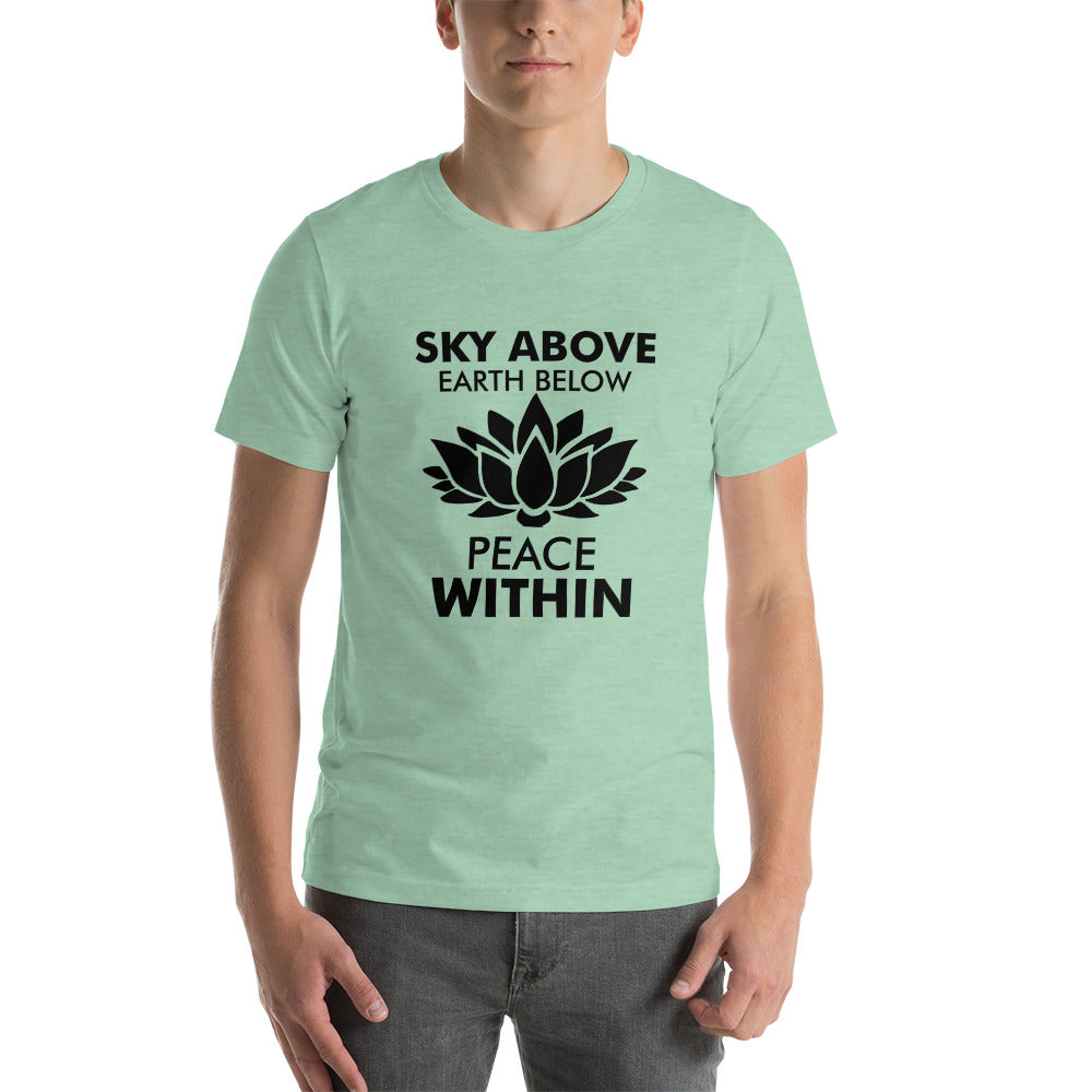 SKY ABOVE EARTH BELOW - Unisex t-shirt