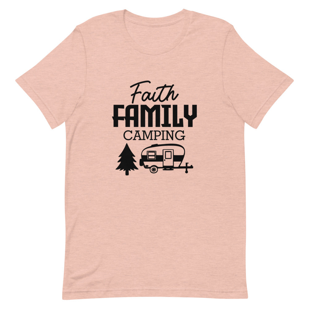 Family Camping- Unisex Short-Sleeve T-Shirt