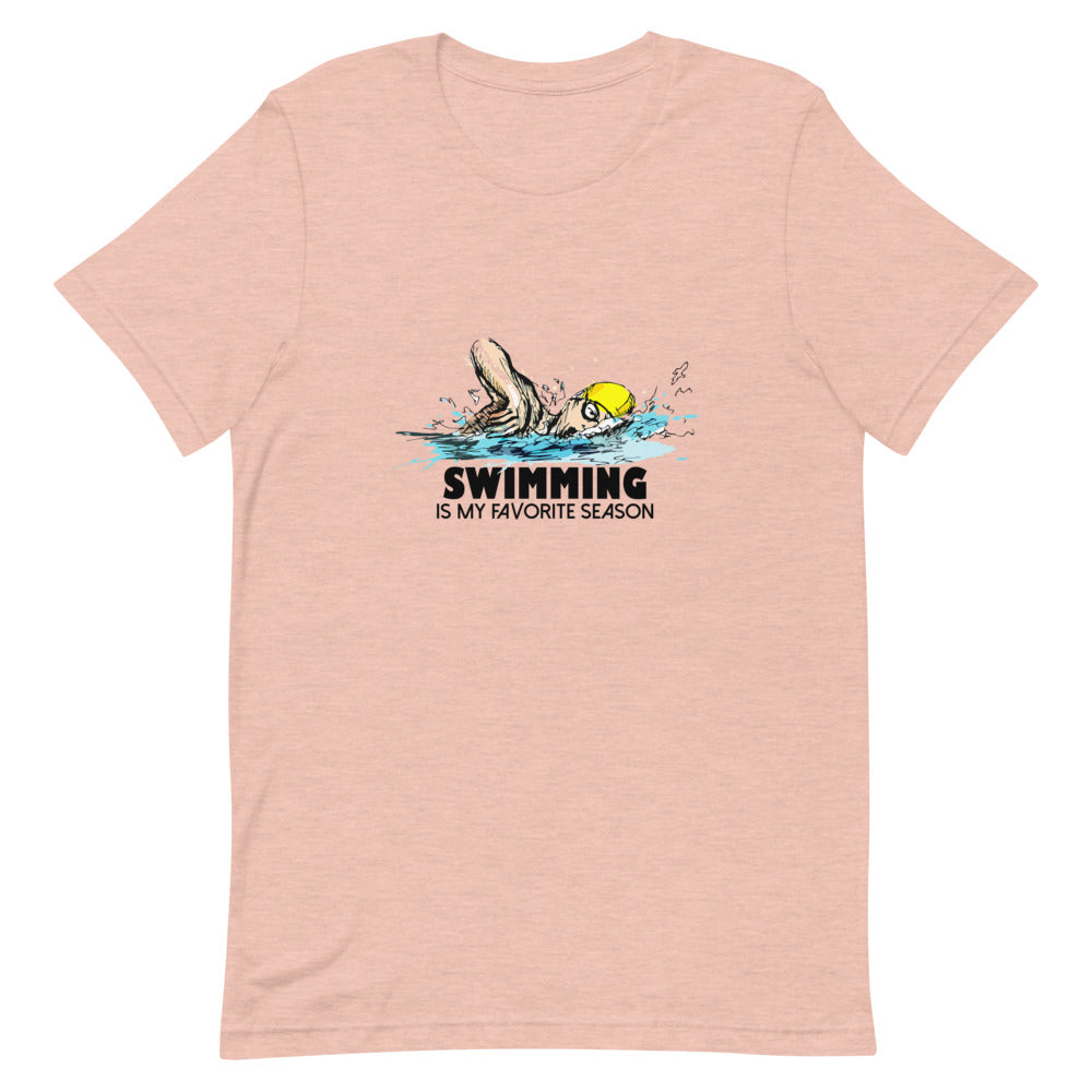 Swimming- Unisex Short-Sleeve T-Shirt