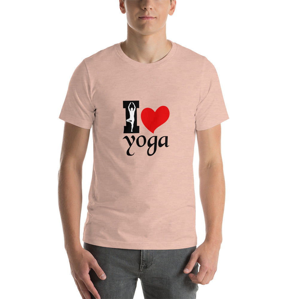 I LOVE YOGA - Unisex t-shirt