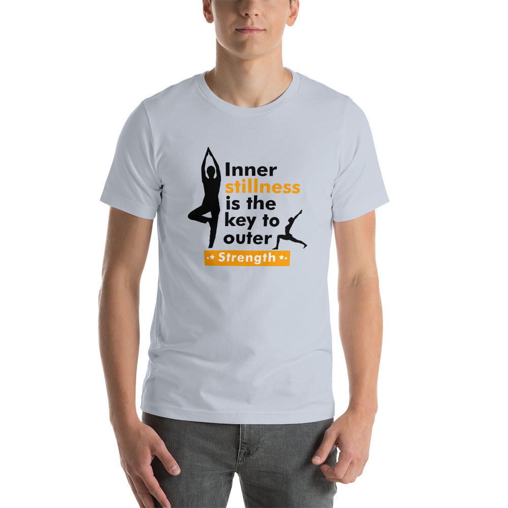 INNER STILLNESS IS THE KEY - Short-Sleeve Unisex T-Shirt