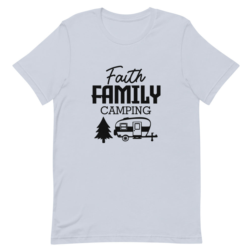 Family Camping- Unisex Short-Sleeve T-Shirt