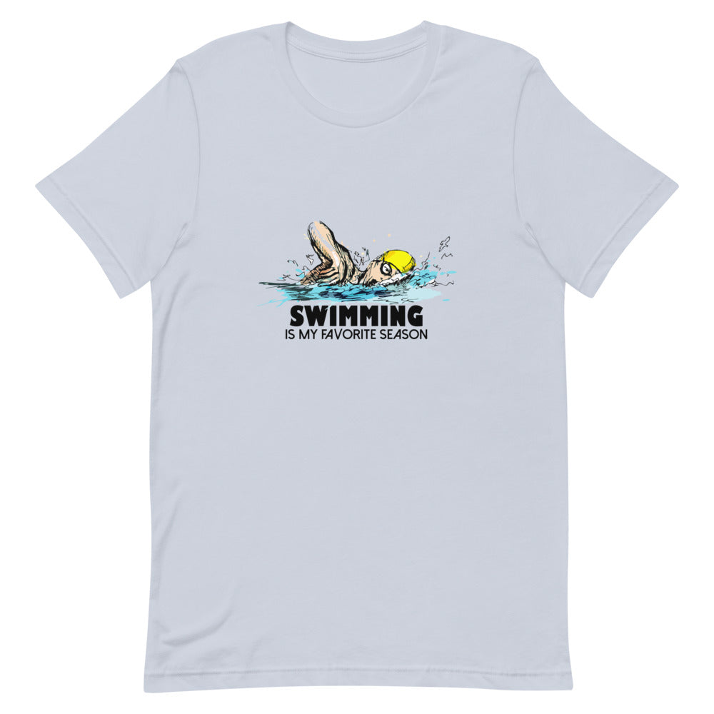 Swimming- Unisex Short-Sleeve T-Shirt