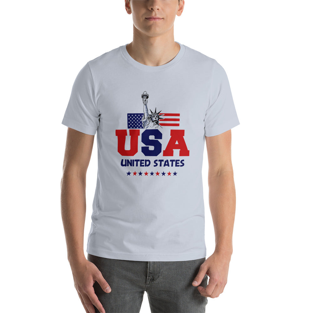 UNITED STATES OF AMERICA - Unisex Short-Sleeve T-Shirt