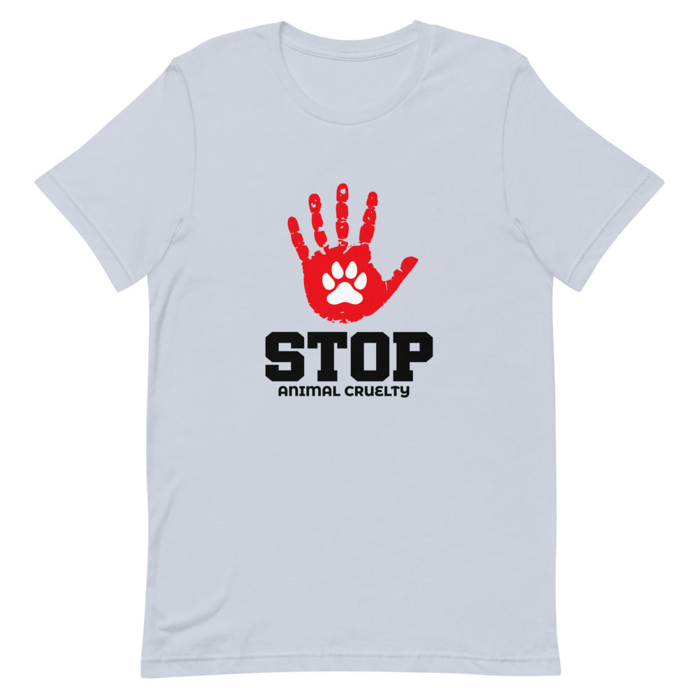 STOP ANIMAL CRUELTY - Unisex Short-Sleeve T-Shirt