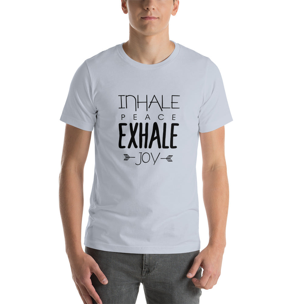 INHALE PEACE EXHALE JOY - Unisex t-shirt