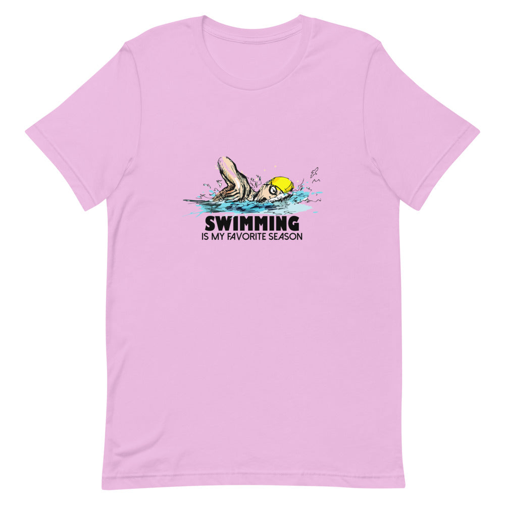 Swimming- Unisex Short-Sleeve T-Shirt