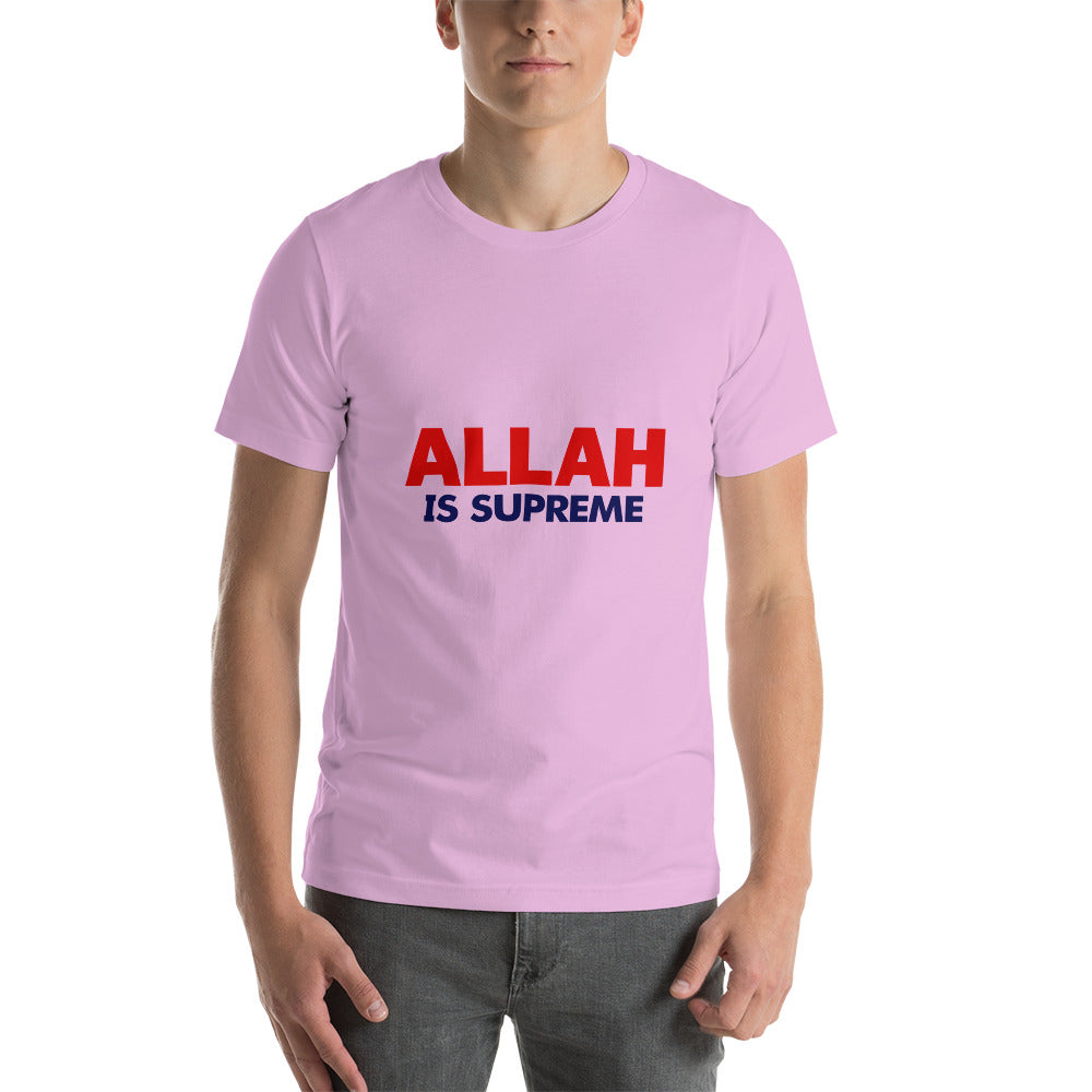 ALLAH IS SUPREME - Short-sleeve unisex t-shirt