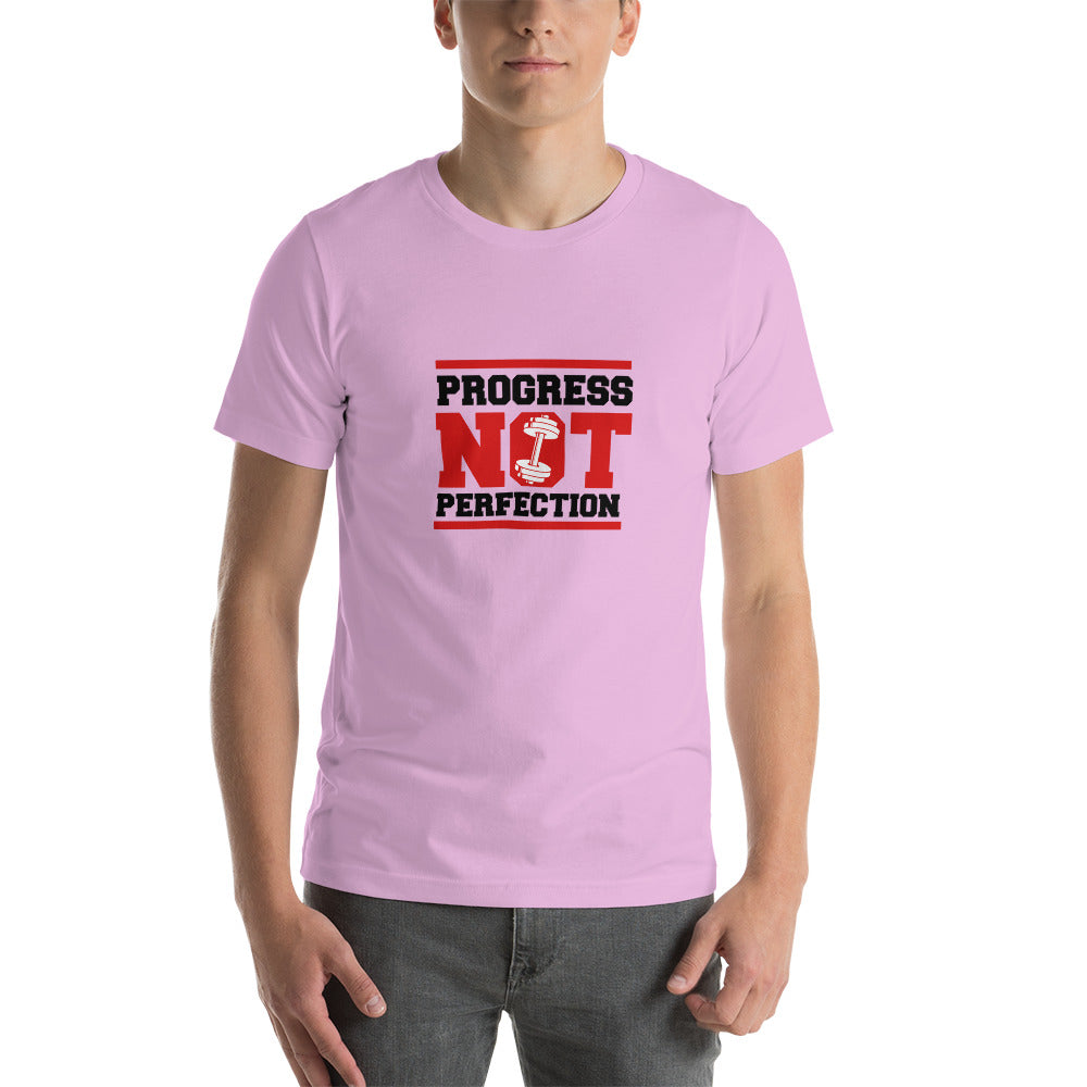 PROGRESS NOT PERFECTION - Unisex t-shirt