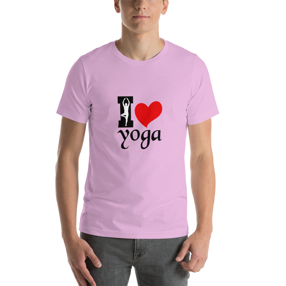 I LOVE YOGA - Unisex t-shirt