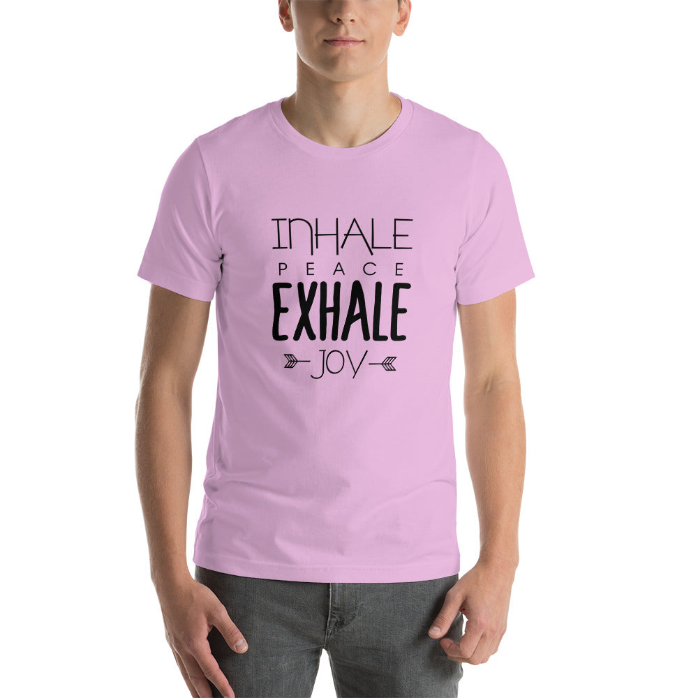 INHALE PEACE EXHALE JOY - Unisex t-shirt