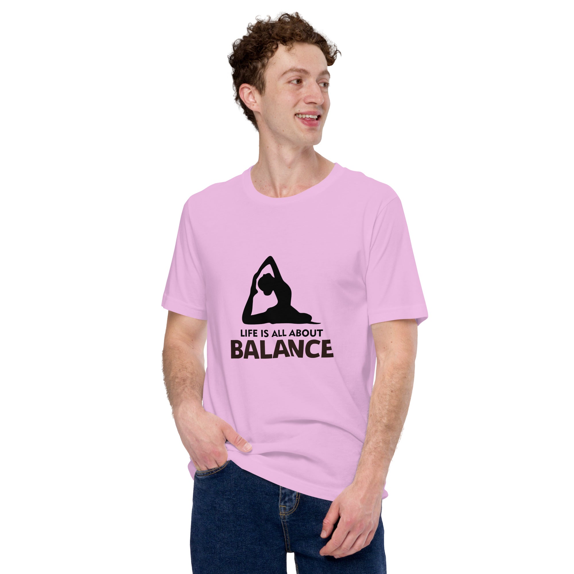 LIFE IS ALL ABOUT BALANCE - Unisex t-shirt