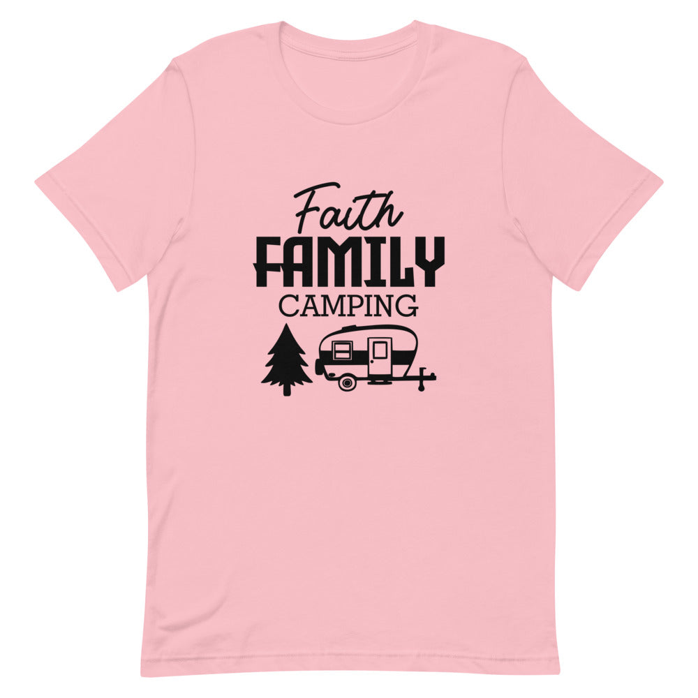 Family Camping- Unisex Short-Sleeve T-Shirt