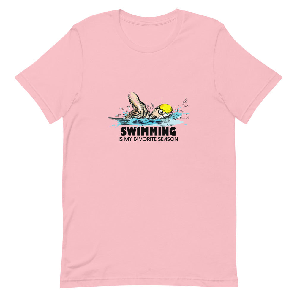 Swimming- Unisex Short-Sleeve T-Shirt